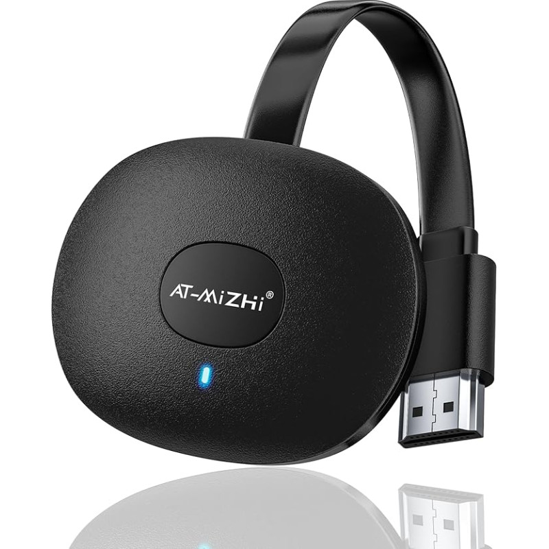 Belaidis HDMI Dongle 4K, ekranas HDMI ekrano dubliavimas Ekranas WiFi HDMI jungtis palaikoma/DLNA/Airplay Android/i-OS/Windows/Mac OS/HDTV/Monitorius/Projektai