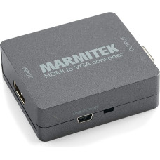 HDMI zu VGA adapteris - Marmitek Connect HV15 - HDMI auf VGA und Audio Konverter - 3,5 mm Audio-Anschluß - Full HD - 1080P - Keine Software notwendig - Schiesse Ihre Laptop auf einen Alten Beamer an