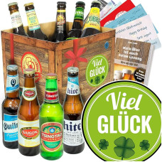 Viel Glück/Biere aus aller Welt/Geschenk viel Glück