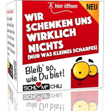 Schlump-Chili Dovanojame sau tikrai nieko - juokingą ir originalią dovaną. Šauni nieko dovana vyrams ir moterims.