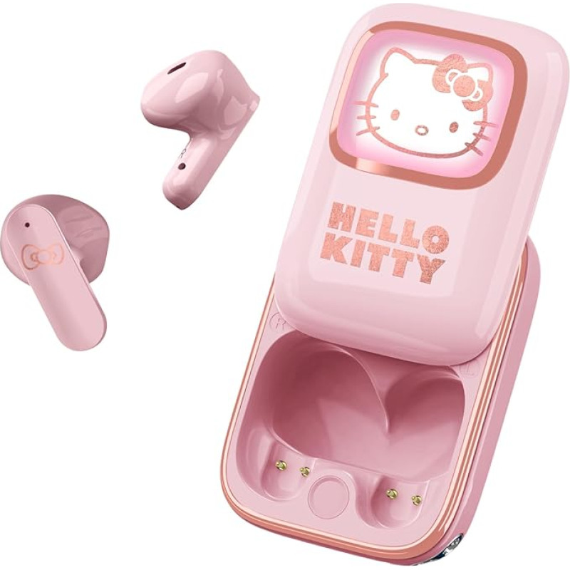 OTL Technologies Hello Kitty Slide TWS ausinės su įkrovimo dėklu