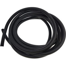 5M juoda lanksti gofruota žarna apsauginis vamzdis žarnos antgalis automobiliui sodo biurui elektros instaliacija 10mm x 13mm
