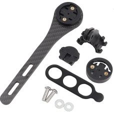 SPYMINNPOO Bicycle Computer Mount, Road Bike Computer Holder, GPS Mount, Integrated Handlebar Stem Mount, Compatible with Bryton Series (Suitable for Bryton)