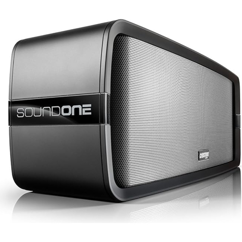 Cabstone SoundOne - Tragbarer Bluetooth Lautsprecher mit sattem Bass 13 Stunden Akkulaufzeit und Freisprechfunktion