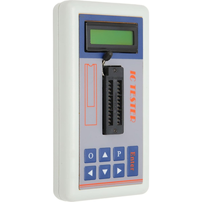 Leapiture Integrated Circuit Tester with 5V 3.3V Auto Modes, Multifunction Transistor IC Meter, IC Tester for Interface Chips, Optocoupler