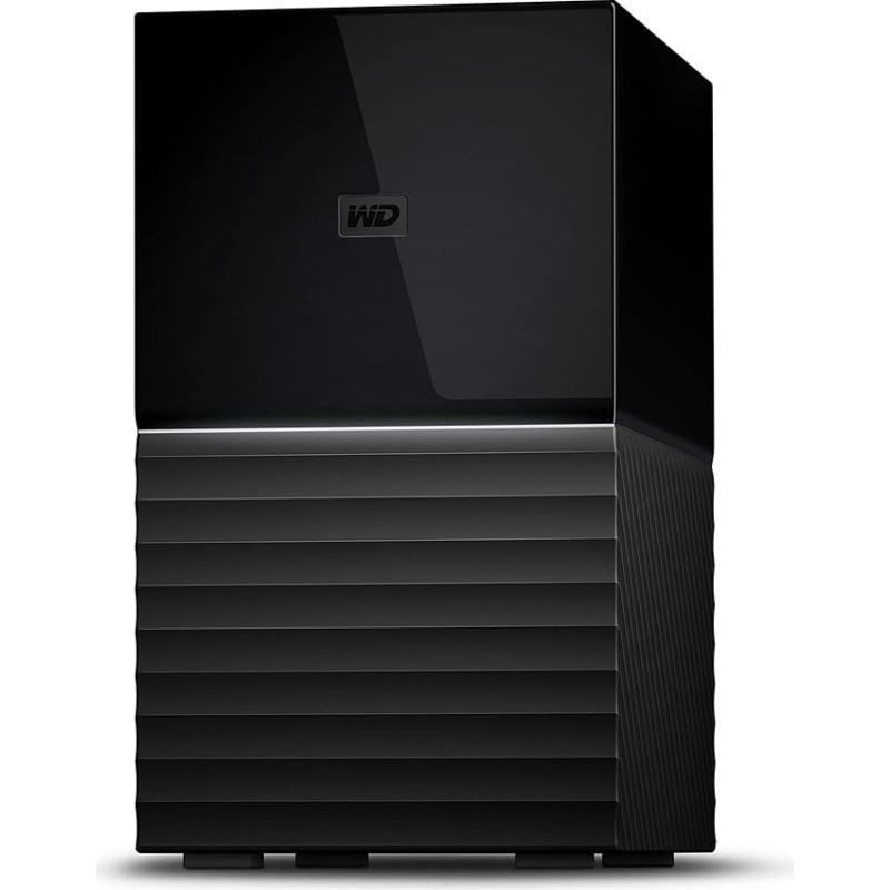 WD My Book Duo 28TB RAID Desktop-Storage (Password Protection, Backup Software, Hardware Encryption, USB 3.0, Ready to Use with RAID-0), Mechanical Hard Drive