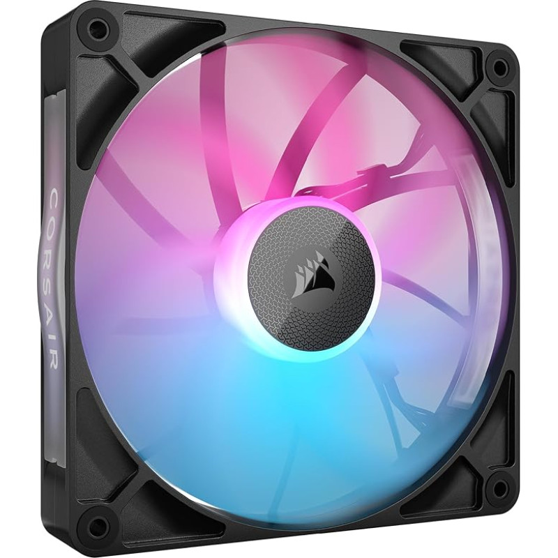 Corsair iCUE LINK RX140 RGB 140mm PWM Fan - Magnetic Dome Bearing - Single Fan - Black