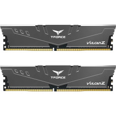 TEAMGROUP Team T-Force Vulcan Z DDR4 žaidimų atmintis, 2 x 8 GB, 3600 MHz, 288 kontaktų DIMM, pilka