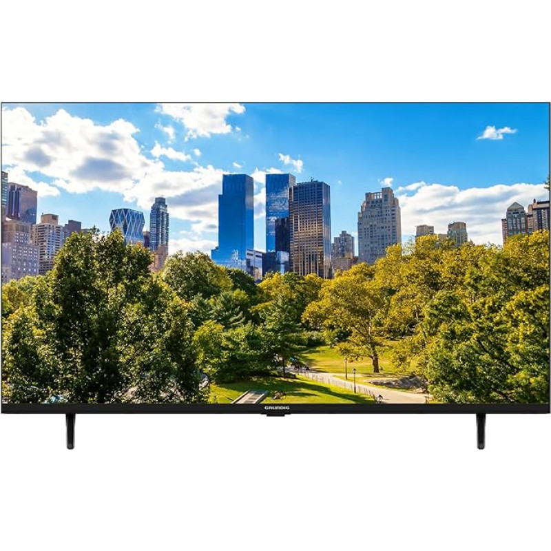 GRUNDIG 40 GFB 5340 TV 40 Inch (100 cm) Full HD LED TV, FHD, 400 Hz, Dolby Digital, HD Triple Tuner, HDMI, USB, CI+, Black