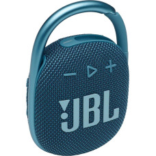 JBL Clip 4 - Portable Mini Bluetooth Speaker, Big Sound and Powerful Bass, IP67 Waterproof and Dustproof, 10 Hours Playtime for Home, Outdoor and Travel - Blue