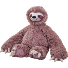 Wild Republic Snuggleluvs Sloths, minkštas žaislas, dovanos kūdikiams, pliušinis žaislas vaikams, pliušinis žaislas kūdikiams, užpildytas iš perdirbtų vandens butelių, 38 cm