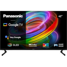 Panasonic TX-42MZ700E, 42 Inch 4K Ultra HD OLED Smart 2023 TV, High Dynamic Range (HDR), Dolby Atmos & Dolby Vision, Android TV, Google Assistant, Chromecast, 2 Foot Socket, Remote Control, Black