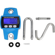 300 kg Portable Mini Crane Scale, Digital Hanging Scale, Electronic Hook Hanging Weight Scale, Suitable for Farm Hunting, Outdoor Fishing