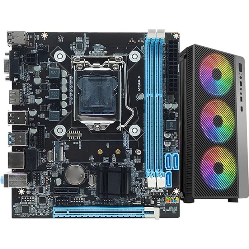 LGA 1150 žaidimų pagrindinė plokštė 4 USB2.0 DDR3 1600MHz M.2 NVMe NGFF SATA3.0 6Gbps PCIe X16 RJ45 100Mbps LAN HDMI Micro ATX pagrindinė plokštė I3 I5 I7 Xeon E3 V3