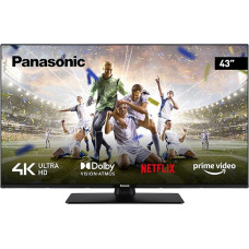 Panasonic TX-43MX600E, 43 Inch 4K Ultra HD LED Smart TV, High Dynamic Range (HDR), Linux TV, Dolby Atmos & Dolby Vision, Google Assistant & Amazon Alexa Support, Bluetooth, Black