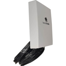 LowcostMobile PAN5G-MIMO-2021 700/800/900/1800/2100/2600/3500 MHz 2 x 5 m juoda antena 4G 5G SMA kabelis ALSR200, skirtas Huawei B715, B818, 5G CPE Pro, ASUS, TP Link, Netgear