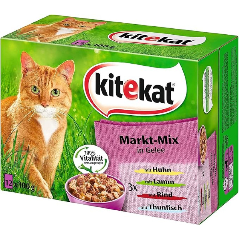 Kitekat, Market Mix in Jelly 1200g