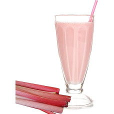 Luxofit Rhubarb Whey Powder Enriched with L-Carnitine Protein Wellness Drink Aspartame Free Whey (Rhubarb, 10 kg)