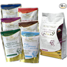 Grain-Free Cat Food, Grain-Free Cat Dry Food Plus 9 and Wet Food Gold Edition in Top Quality