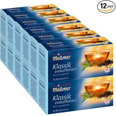 Meßmer Classic Decaffeinated Pack of 12 (12 x 25 x 1.75 g)