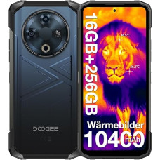 DOOGEE Fire 6 termovizoriaus lauko mobilusis telefonas 10400 mAh 16 GB + 256 GB lauko mobilusis telefonas be sutarties 