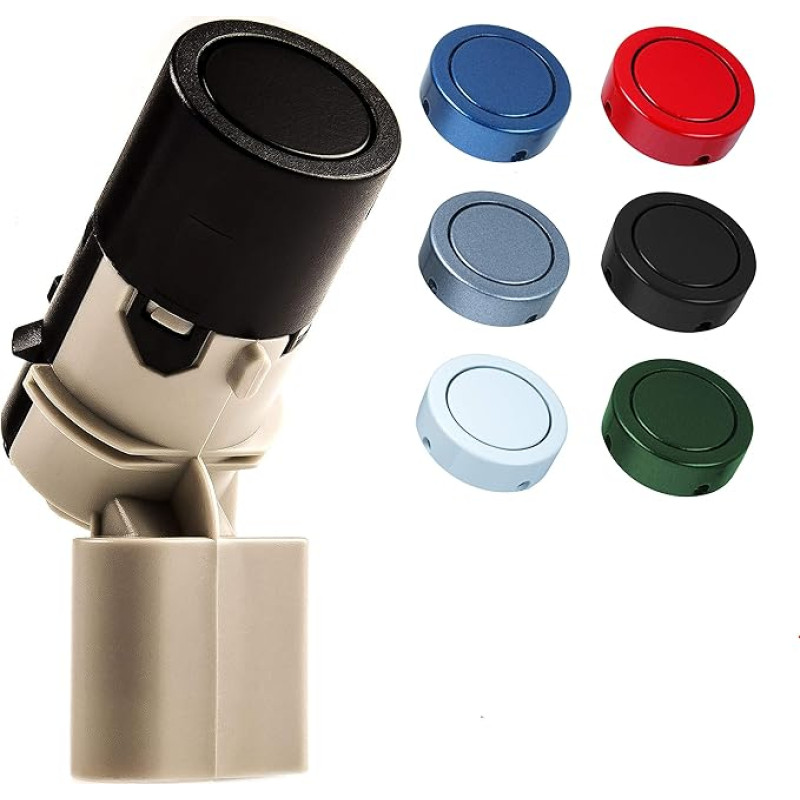 Parking Sensor PDC in Car Colour for | A3 8P1 8PA | A4 B7 | B6/B7 Cabrio | A6 C5 | Parking Aid 7H0919275A (Silbersee/Lichtsilber - LY7W)