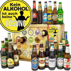 Kein Alkohol ist auch keine Lösung + Bier Adventskalender 2024 2025 + Biere der WELT