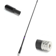 Antenna with High Gain, Soft Handheld Antenna 136-174 MHz Operating Frequency for GPS Astro 430 320 900 220 /Alpha 50 100 (Black)