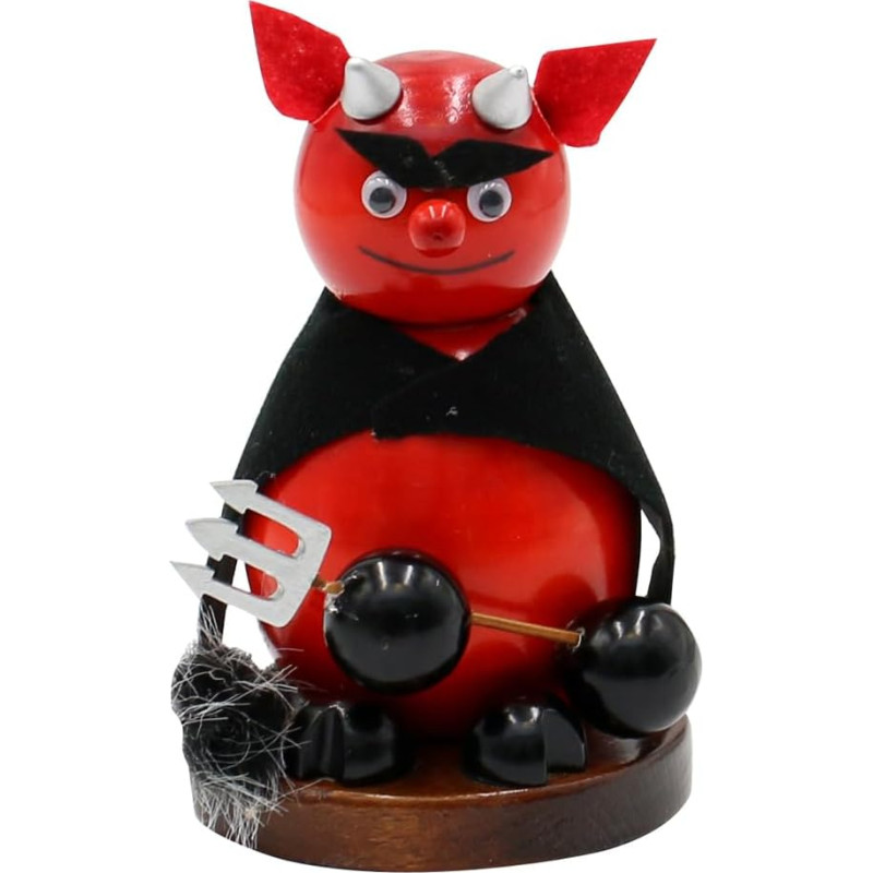 Dekohelden24 Wooden Incense Burner Figure