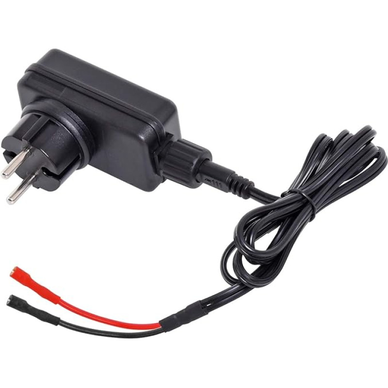 VOSS.farming Power Adapter for 9 V/12 V Electric Fence Devices, 230 V Adapter, Power Supply, 138 cm Cable Length