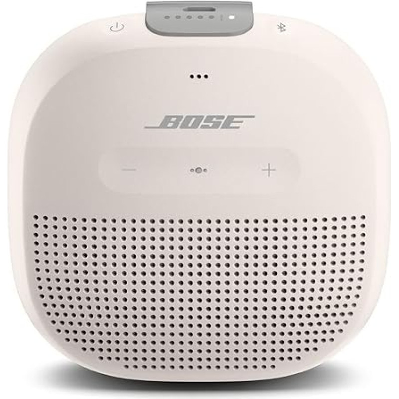 Bose SoundLink Micro Bluetooth Speaker: Small Portable Waterproof Speaker with Microphone, White