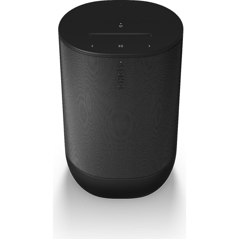 Sonos Move 2, Our completely revised, most powerful portable speaker offers you intense stereo sound anywhere. (Black)