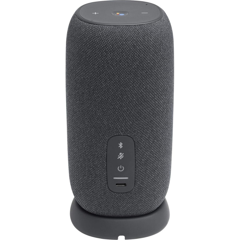 JBL Altavoz Link Portable Bluetooth Speaker with Google Assistant, Grey