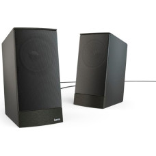 Hama Sonic ls-208 8 W Black Speaker – Speakers (2.0 Channel, 8 W, 100 – 20000 Hz, 4 Ω, Black)