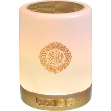 Quran Light Bluetooth Speaker, Muslim Quran Bluetooth Speaker Touch Lamp, Quran Smart Touch LED Lamp, USB Charging Remote Control Light for Bedroom, Living Room