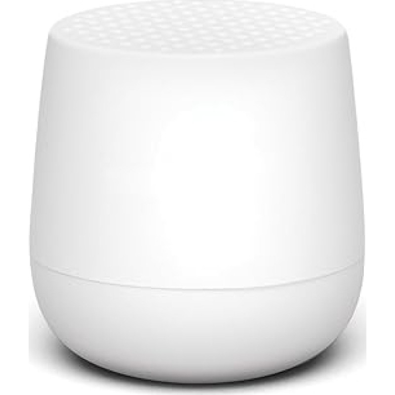 Lexon Mino+ Bluetooth Speaker, Rechargeable, Matte White