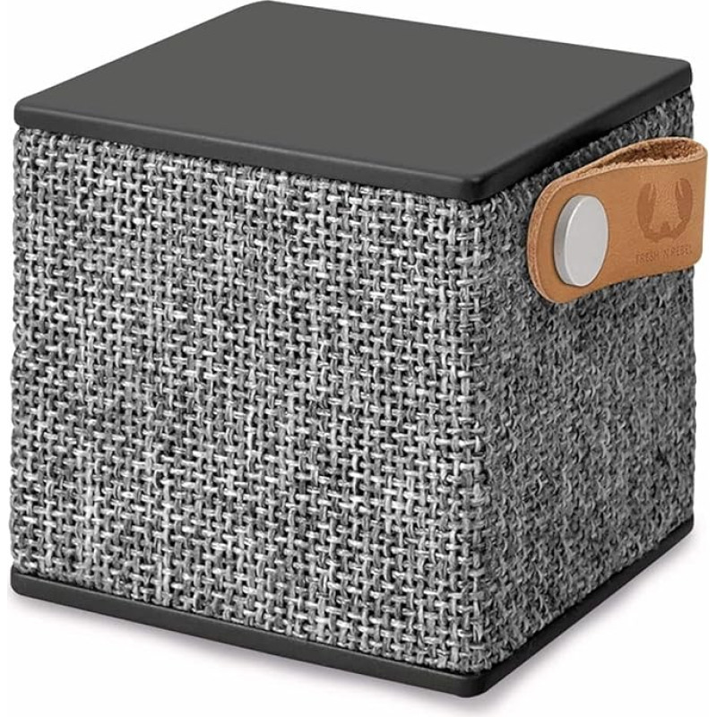 Fresh 'n Rebel Rockbox Cube Fabriq Edition BT Speaker, Concrete, 1RB1000CC