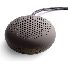 Boompods ROKPOD Portable Bluetooth Speaker - Waterproof and Wireless Speaker with Shower Hook, Works with iPhone and Other Smartphones - Ideal for Outdoor Beach Pool