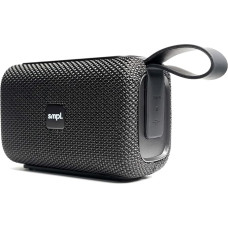 Smpl Wireless Speaker - Wireless Bluetooth Speaker, 8 W, IPX6 Waterproof, Dustproof, Drop-Proof, 8 Hours Battery Life, Black