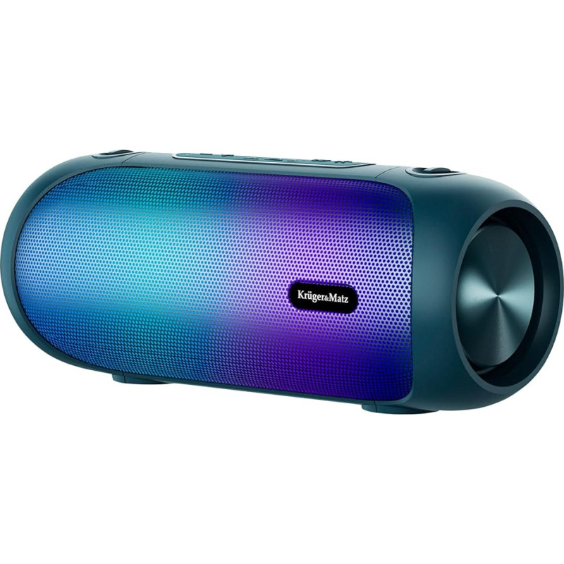 Krüger&Matz Wireless Bluetooth Speaker Street XL KM0567 Power 30 W Function TWS RGB Lighting Protection IPX5 Blue