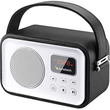 Sunstech RPBT450BK Retro Bluetooth Radio schwarz