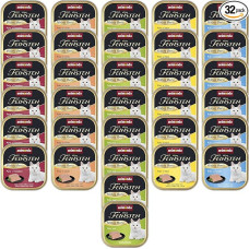 animonda Vom Feinsten Adult Cat Food, drėgnas ėdalas suaugusioms katėms, švelnus valgiaraštis, švelnus asortimentas 32 x 100 g