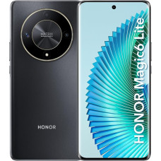 HONOR Magic6 Lite 5G išmanusis telefonas 6,78 colių AMOLED 108MP pagrindinis fotoaparatas Snapdragon 6 Gen 1 Android 13 8GB + 256GB Dual SIM Black Midnight