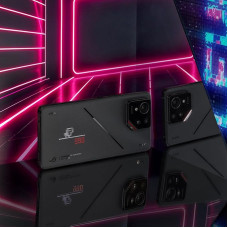 ASUS ROG Phone 9 Pro, oficialus ES, Phantom Black, 16 GB RAM, 512 GB atminties, 