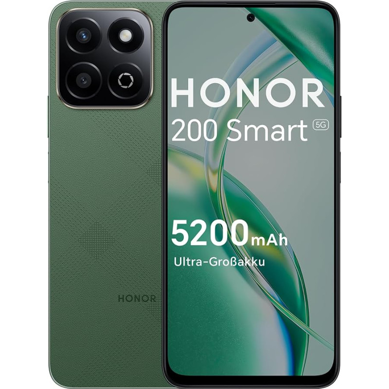 HONOR 200 Smart 5G išmanusis telefonas, 