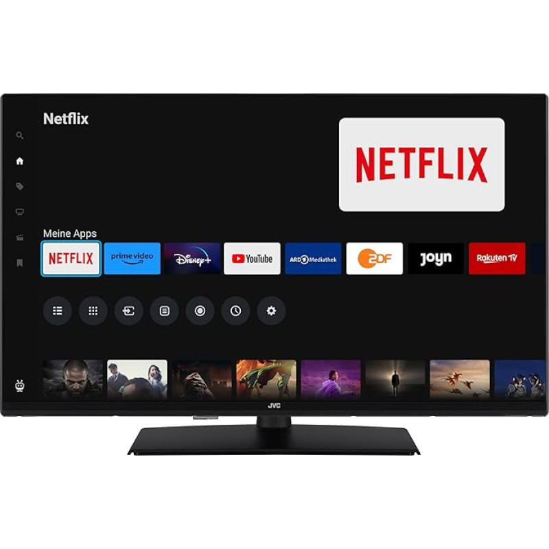 JVC televizorius 32 colių išmanusis televizorius 