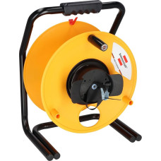 Brennenstuhl Brobusta G Aufbewahrungstrommel leer (aus Spezialkunststoff, Made in Germany) gelb