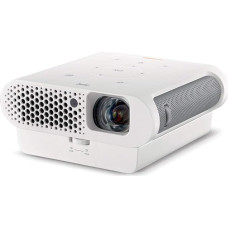 BenQ GS1 portabler LED-Projektor (HD Ready 1280 x 720 Pixel, 300 Ansi Lumen, HDMI/MHL, Kontrast 100.000:1) weiß