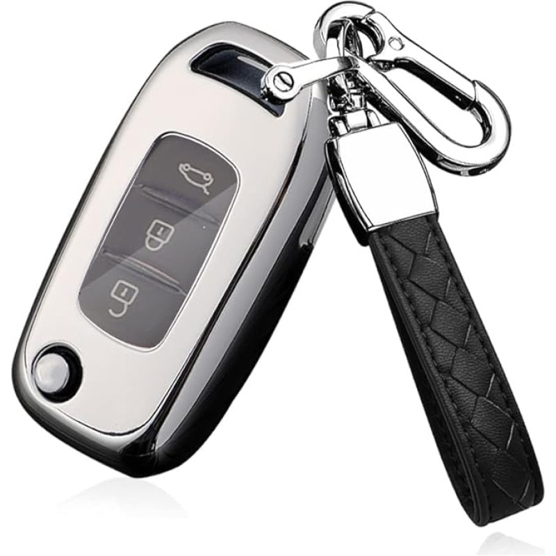 HIBEYO Flip Key Automobilio raktų dėklas tinka 