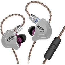 CCA C10 Hybrid Driver In Ear ausinės, HiFi stereo ausinės, galingi bosai, sportinės ausinės su ergonomišku patogiu dizainu, skirtos žaidimams, muzikai, šou, scenai